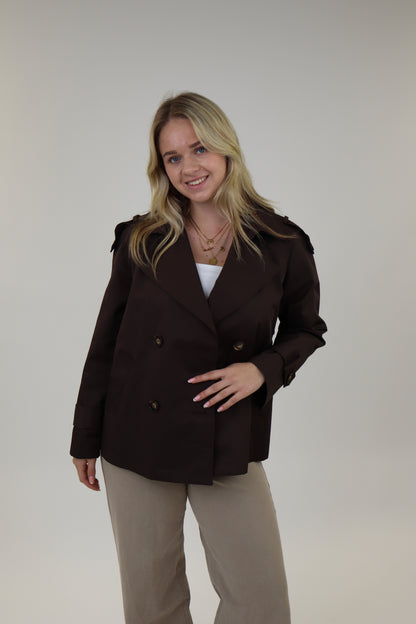 Maren Trench Coat | Brown 4215
