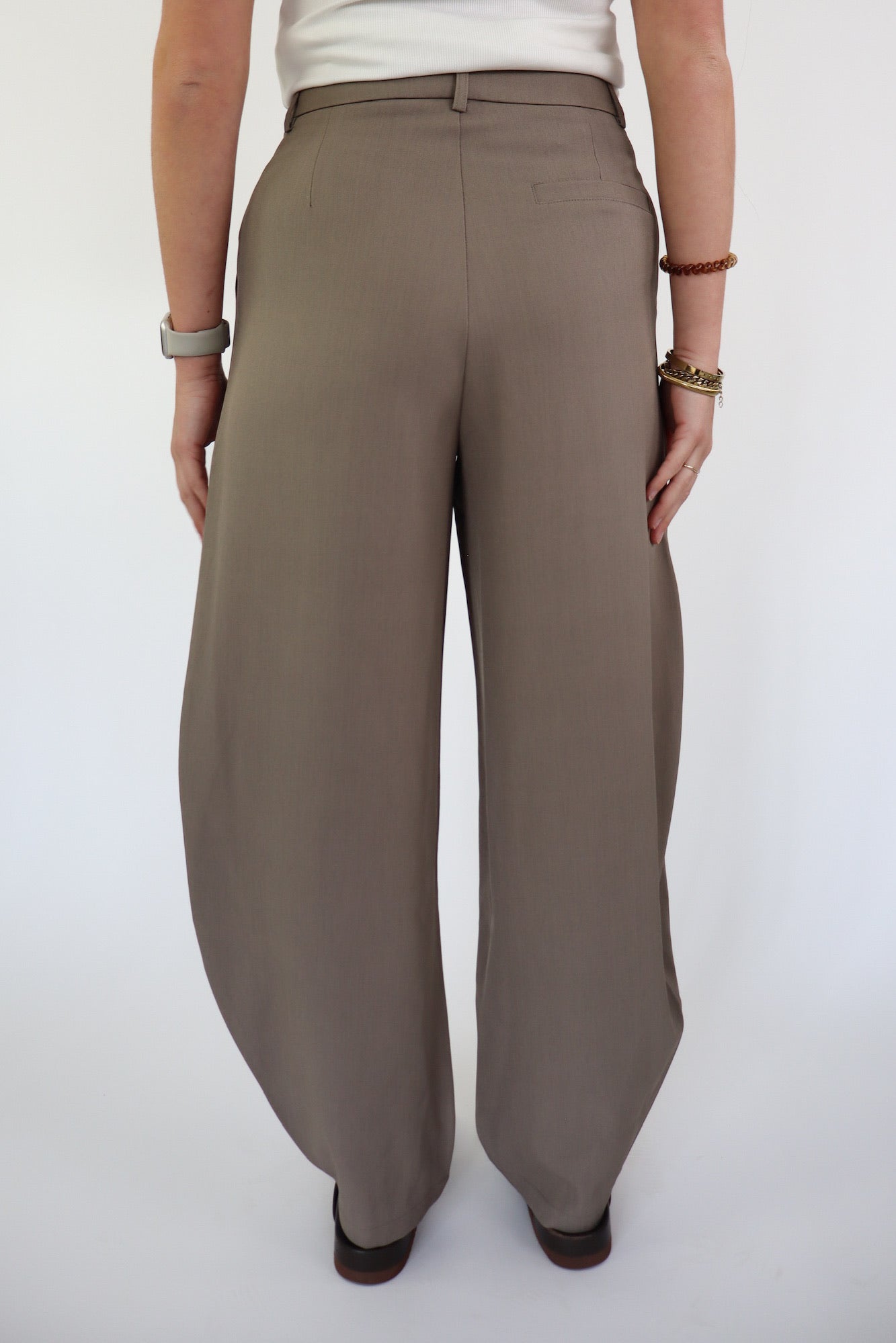 NINA BALLOON PANTALON TAUPE