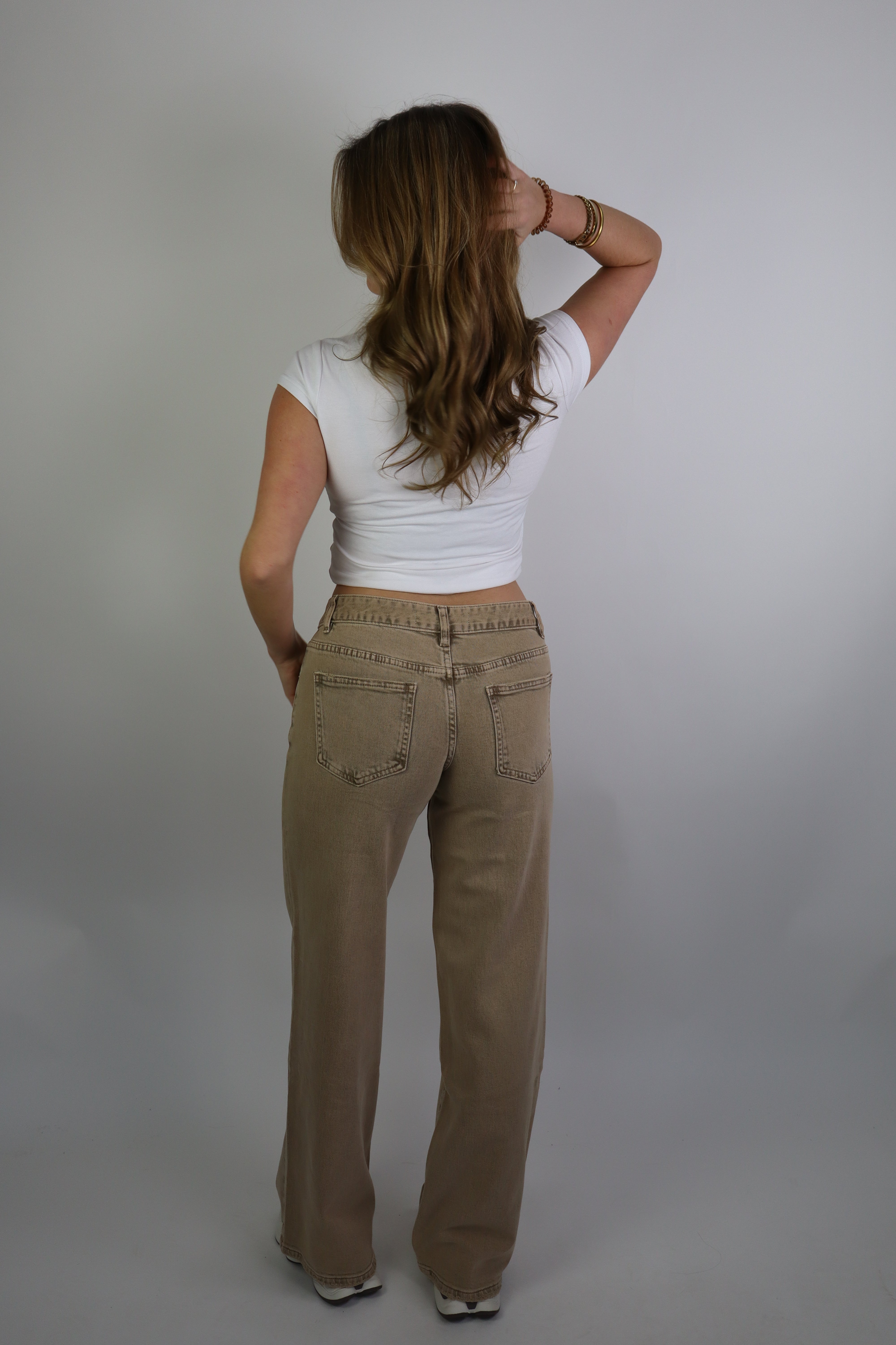 Isa Low Waist Jeans Q206-T