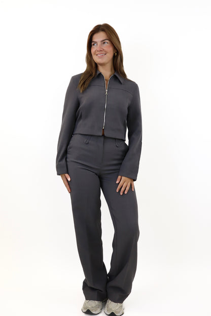 By Kie Pantalon - Dark Grey