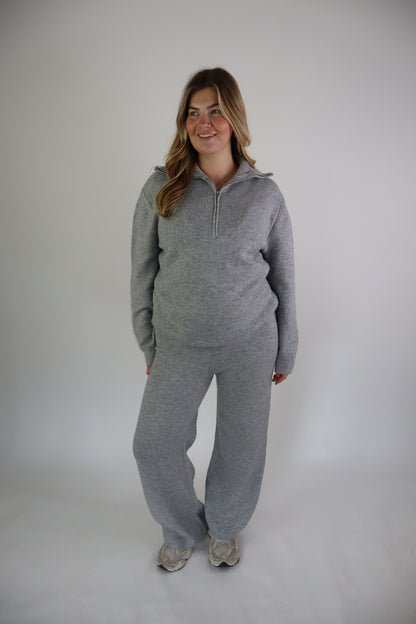 Lina Two Piece Set Grey
