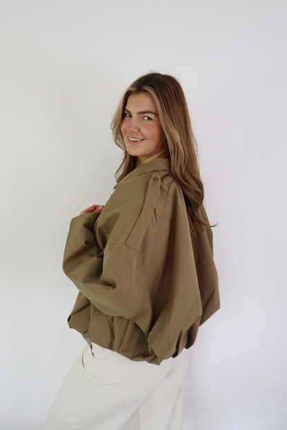 Donna Jacket Dark Khaki