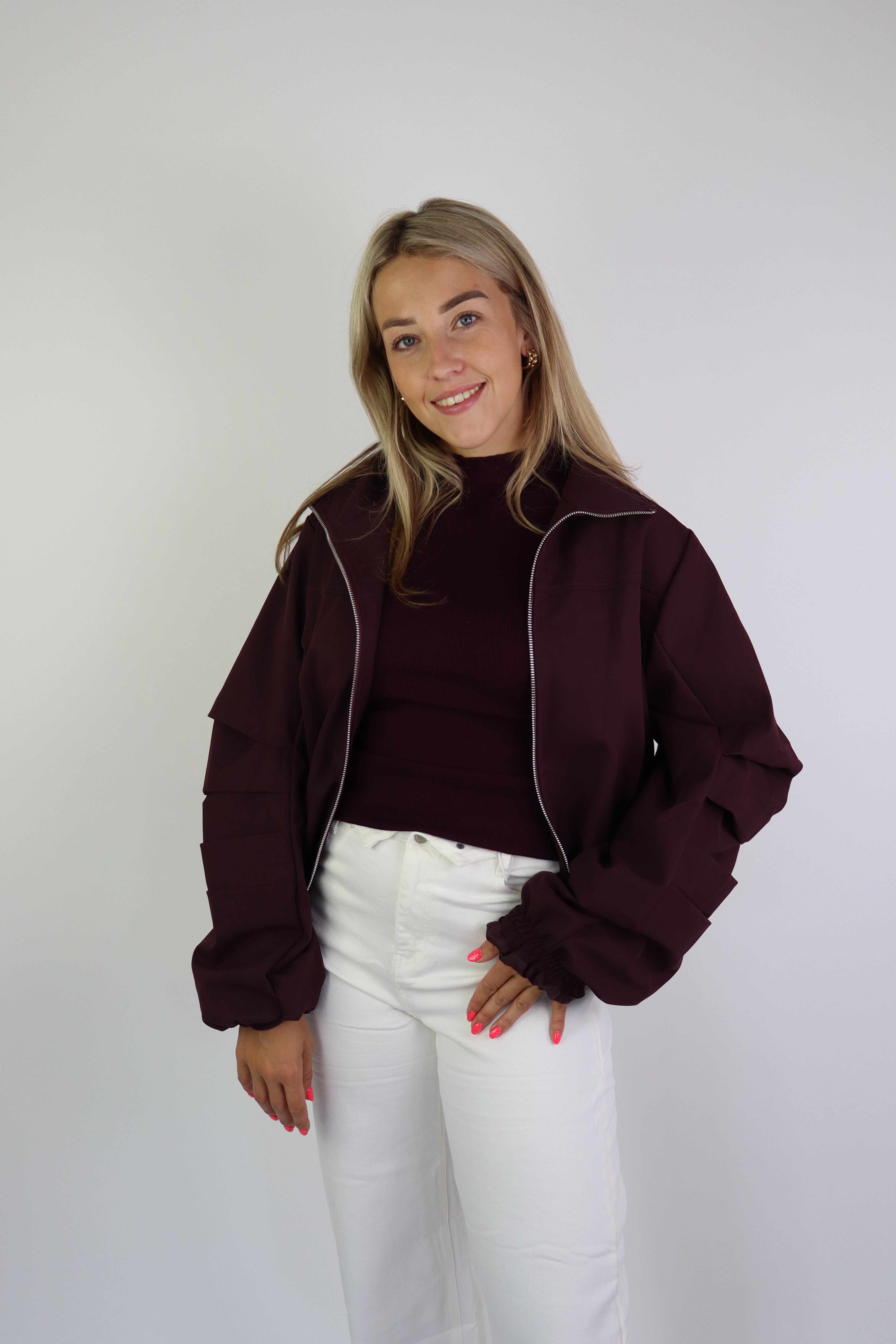 Yuna Basic Top Wine Red