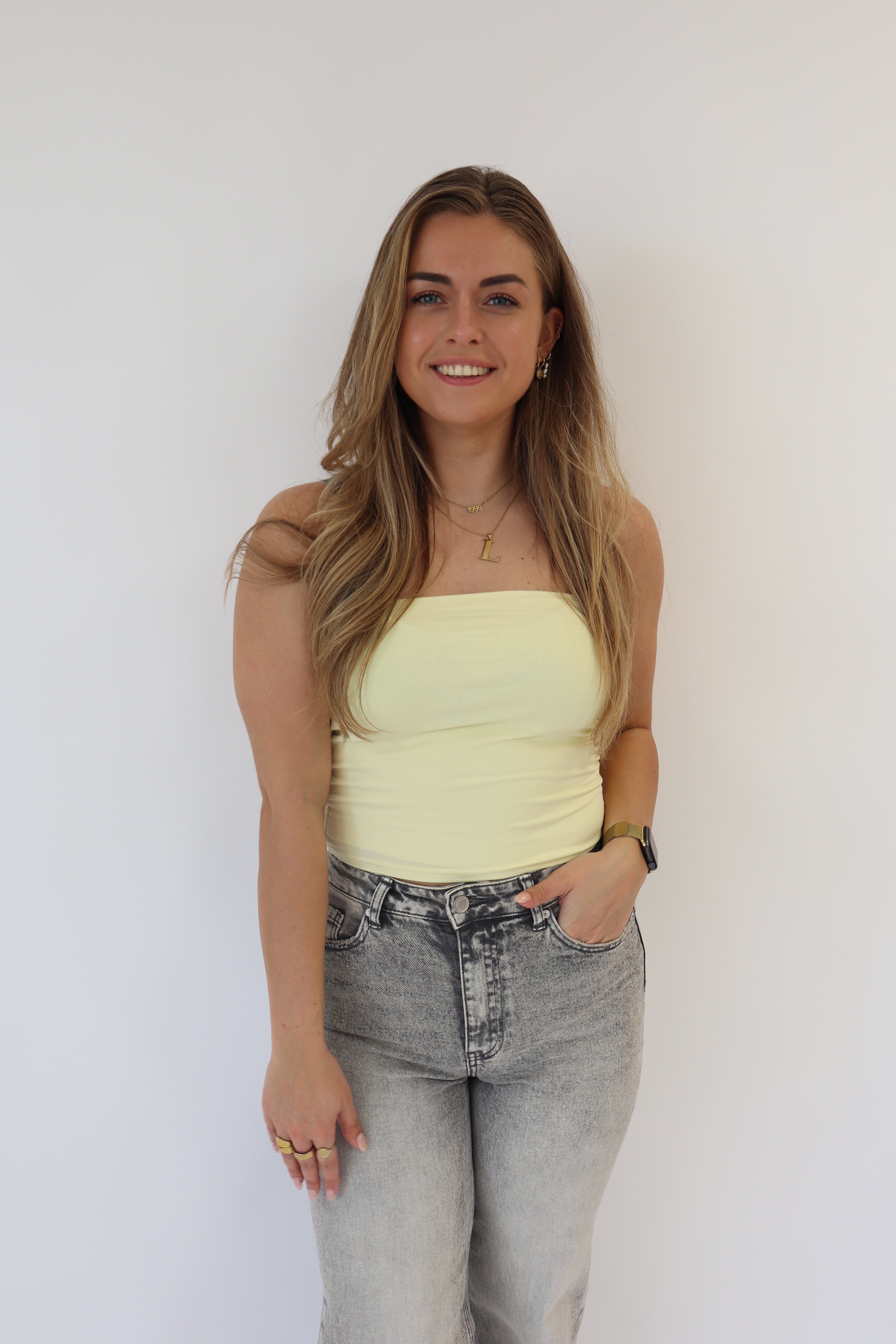 Bobby Tube Top Geel