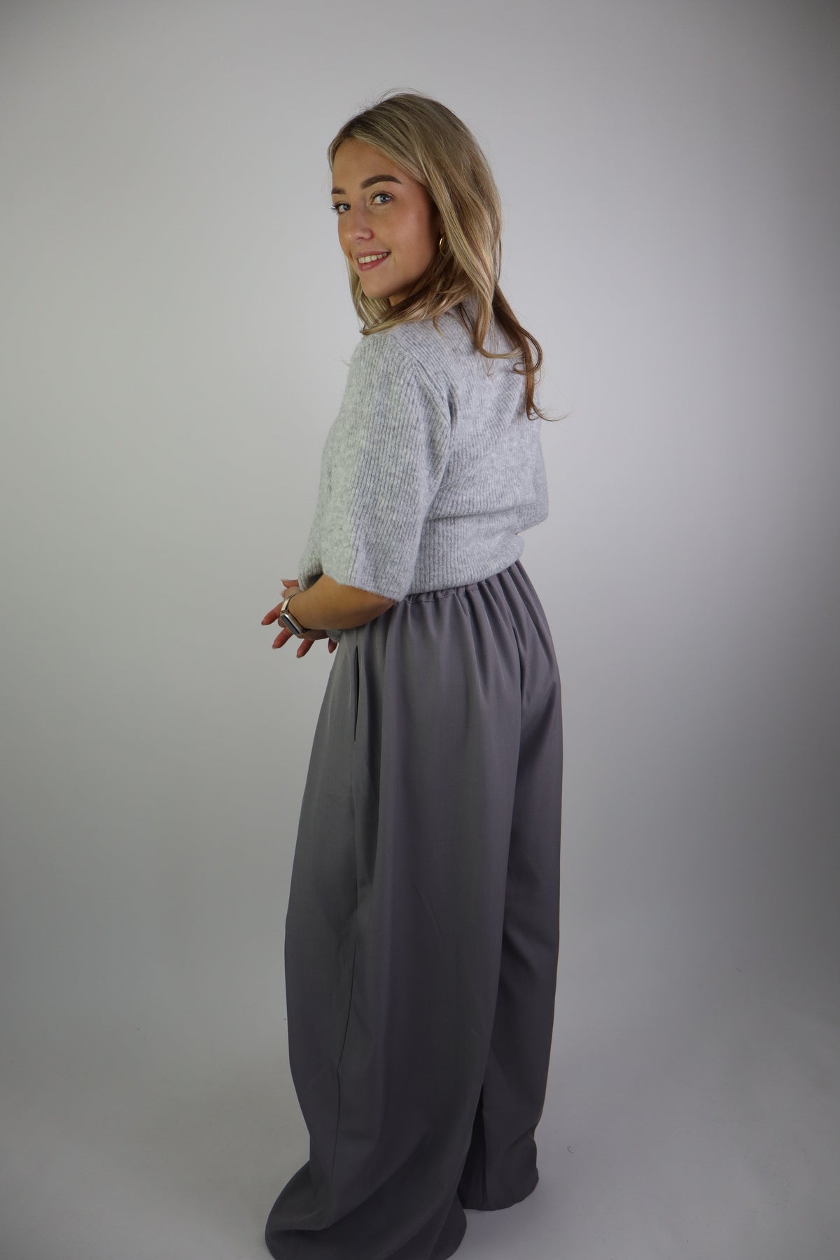 Joënne Baggy Pantalon Grey