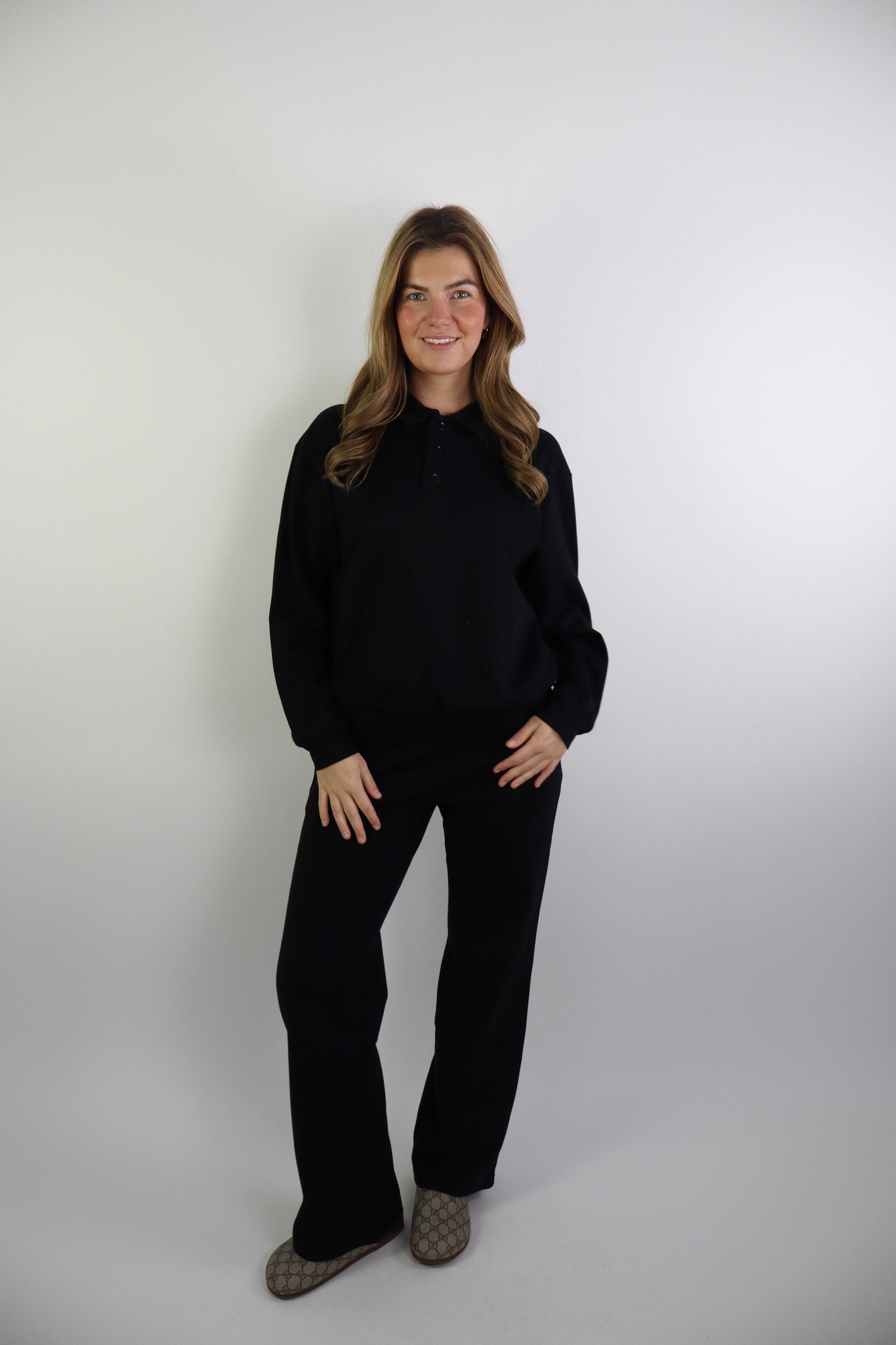 By Kie Basic Pants Black