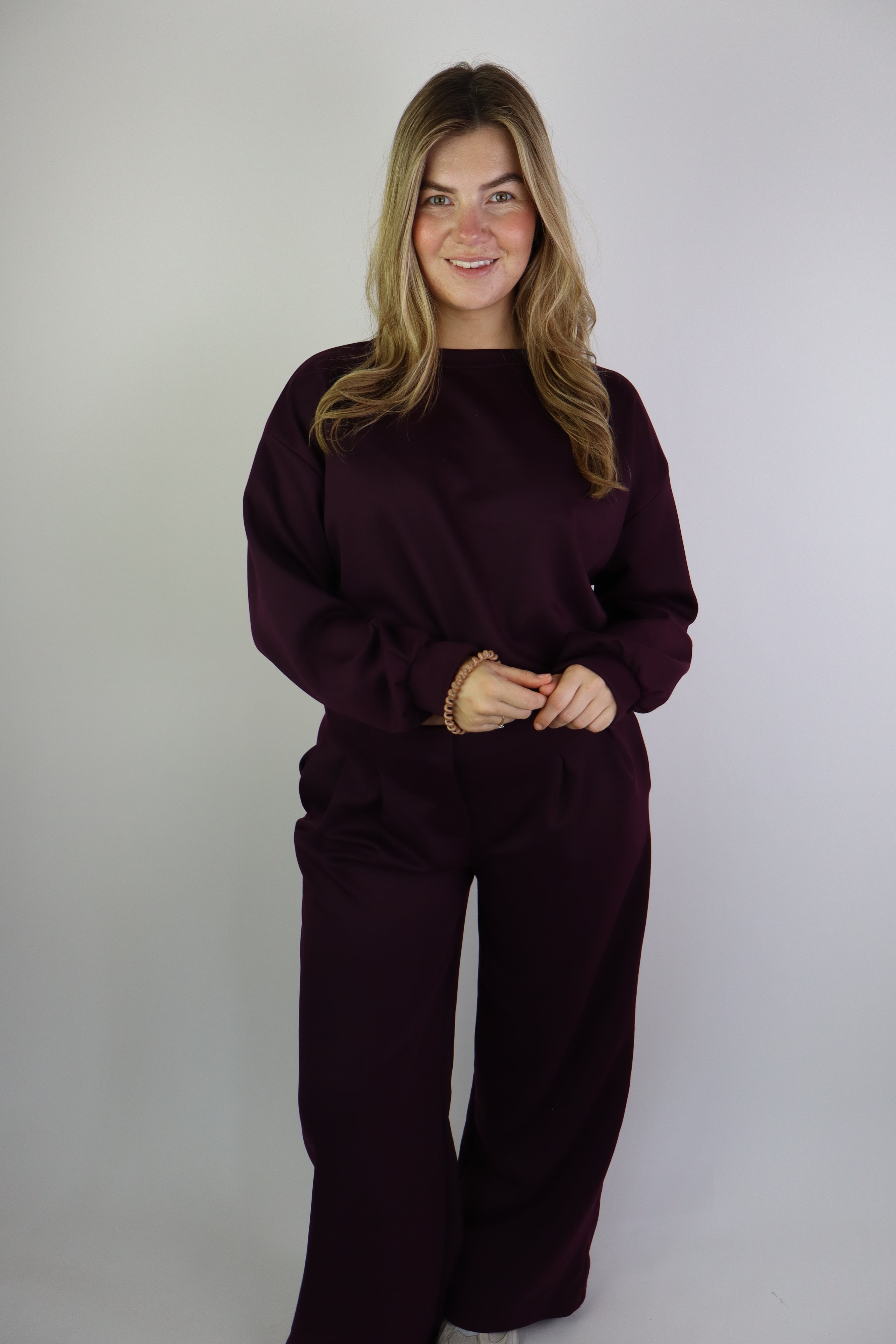 Romy Jogging Set Bordeaux