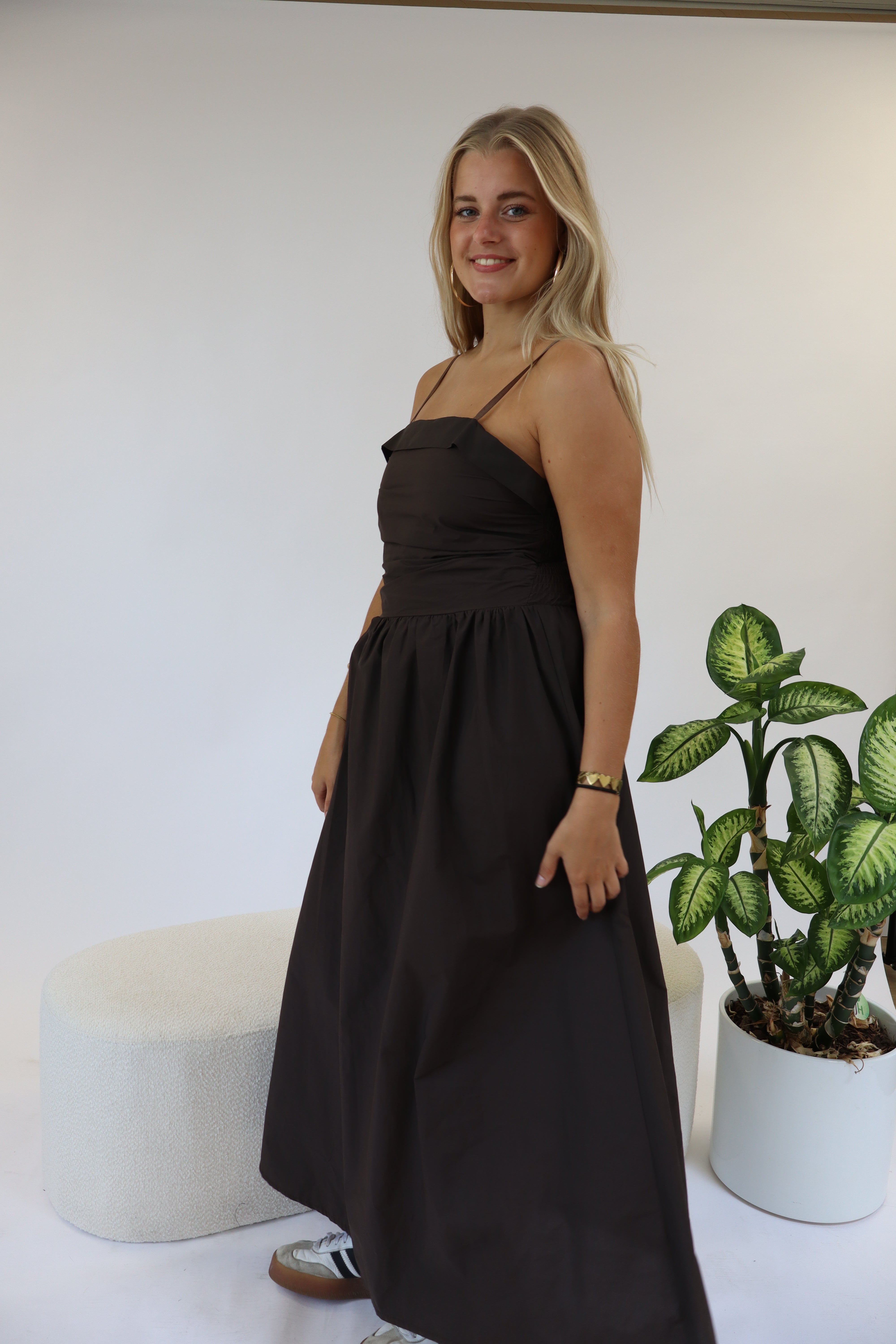 Belle Maxi Dress Brown