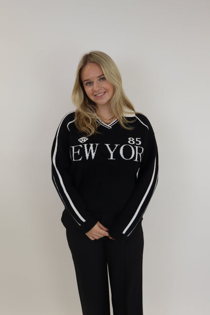 New York Sweater Black
