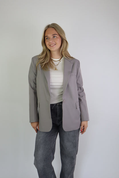 Bowie Blazer Grey