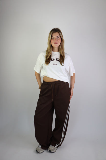 Ambika Alouette Striped Pants Brown