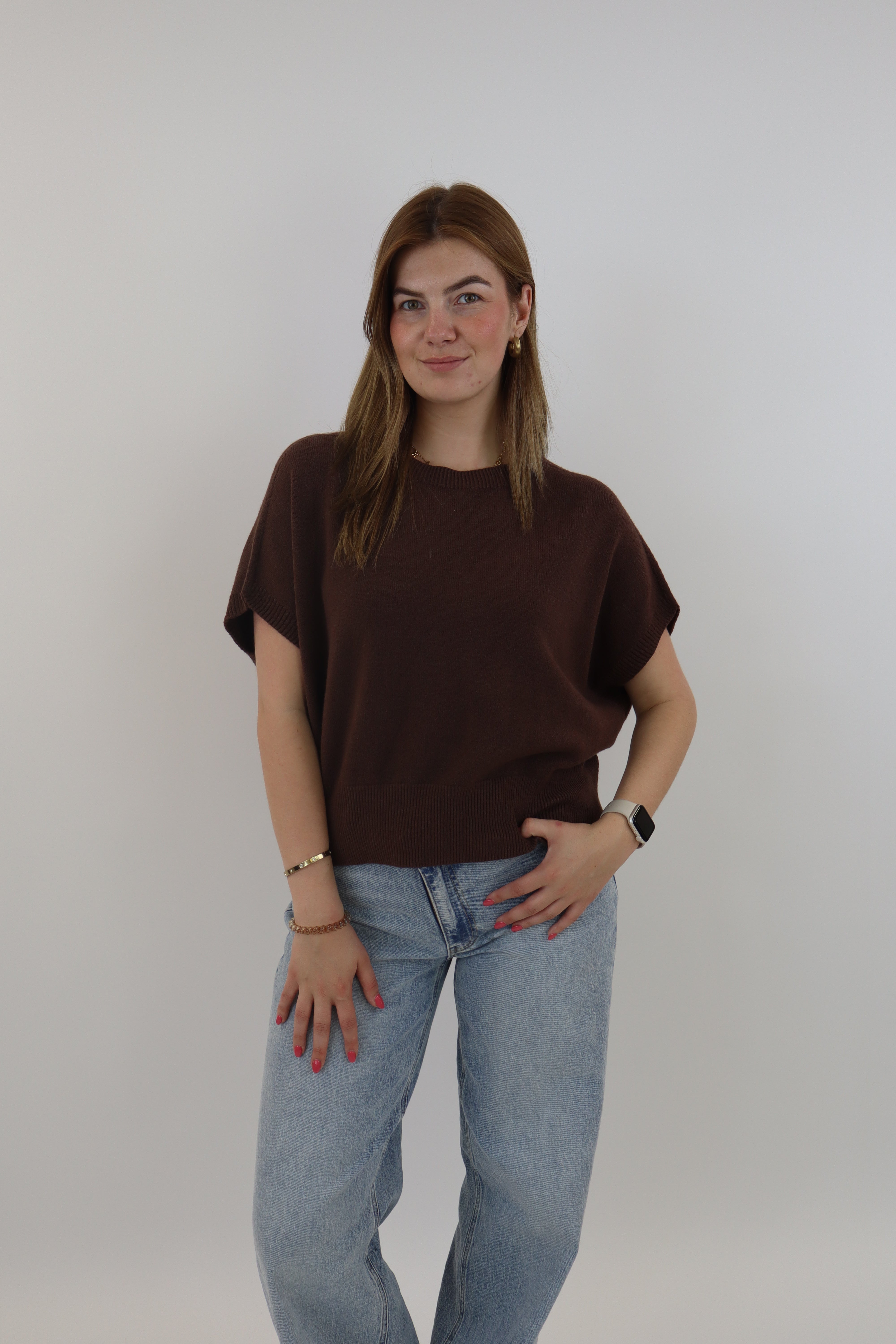 Yelina Basic Knit Bruin