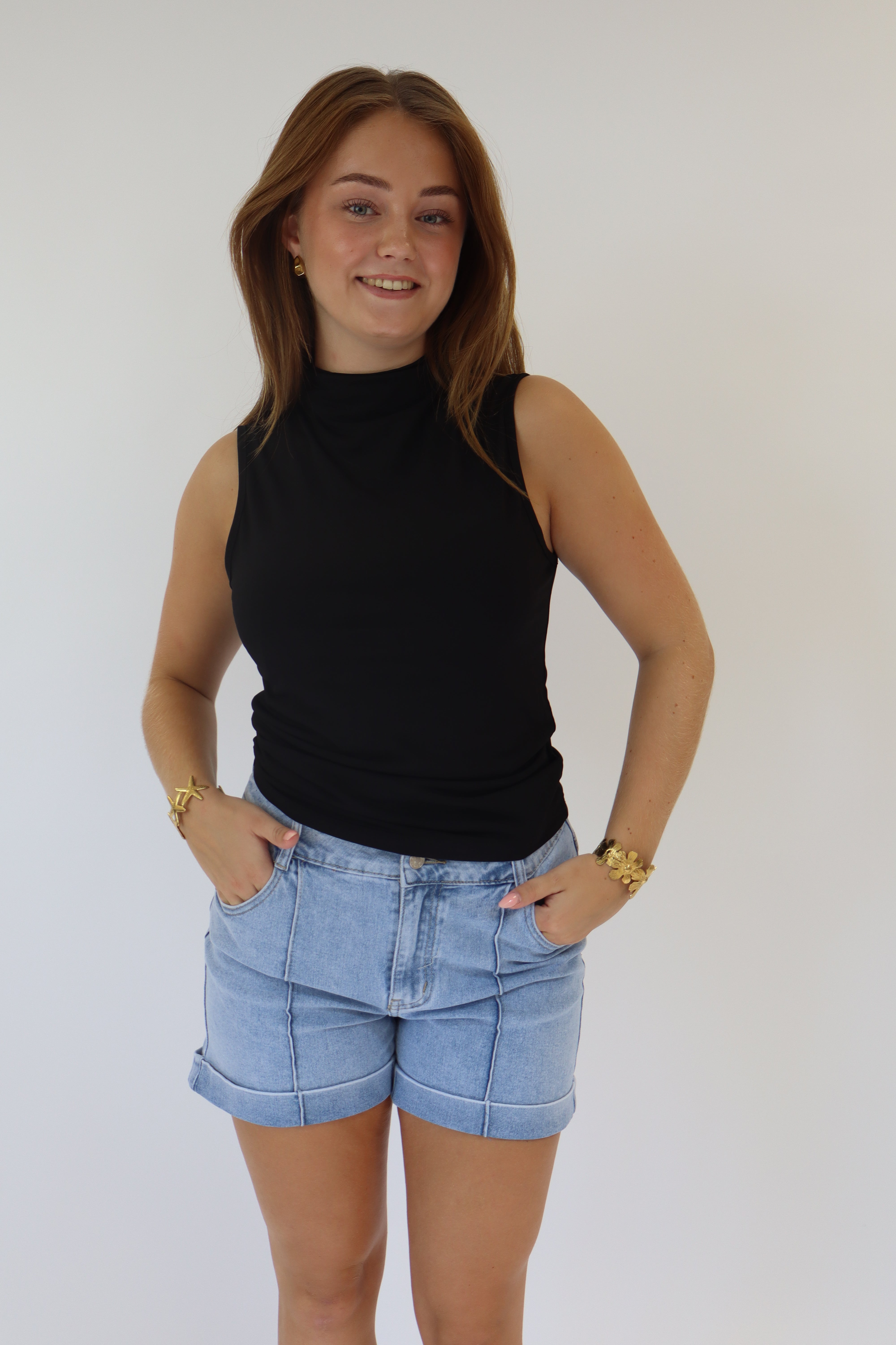 Aniek Denim Short