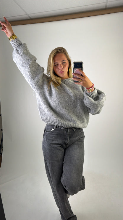 Mae Sweater Soft Grey