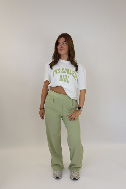 By Kie Pants Light Green