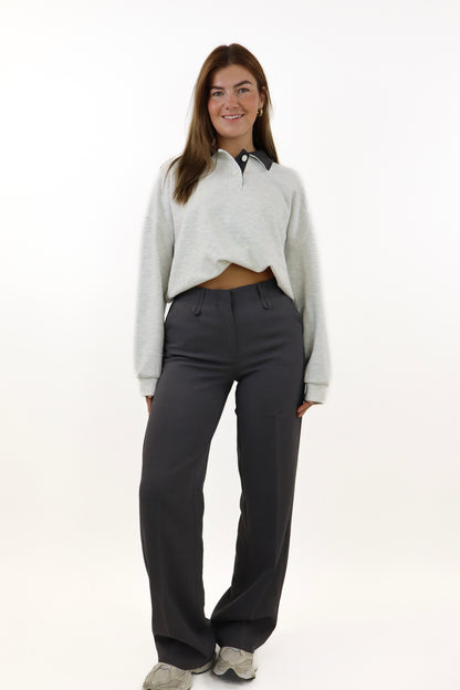 By Kie Pantalon - Dark Grey