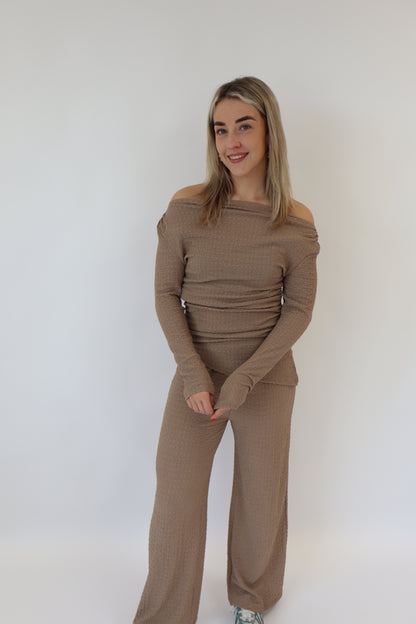 Bente Two Piece Set Taupe