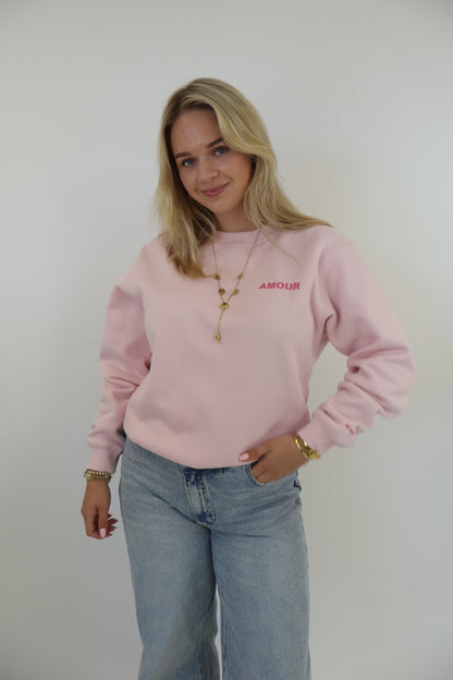 Amour Sweater - Roze