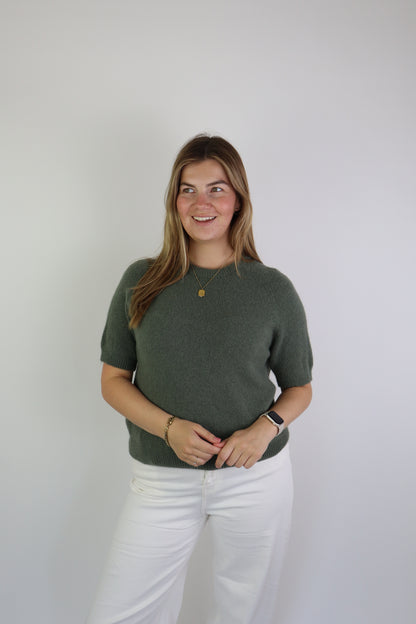 Alpaca Basic Top Army Green