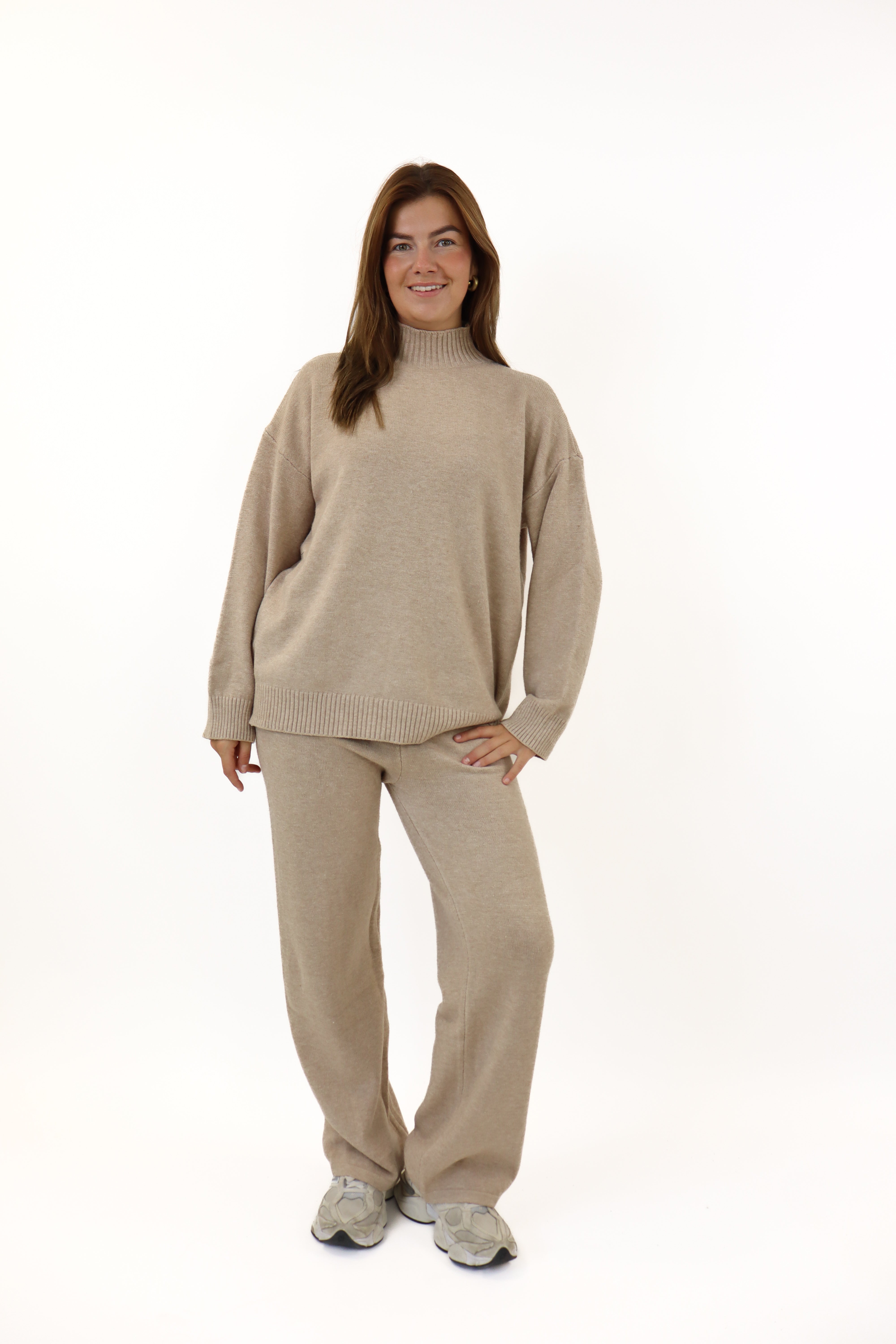 Romy Two Piece Set Taupe