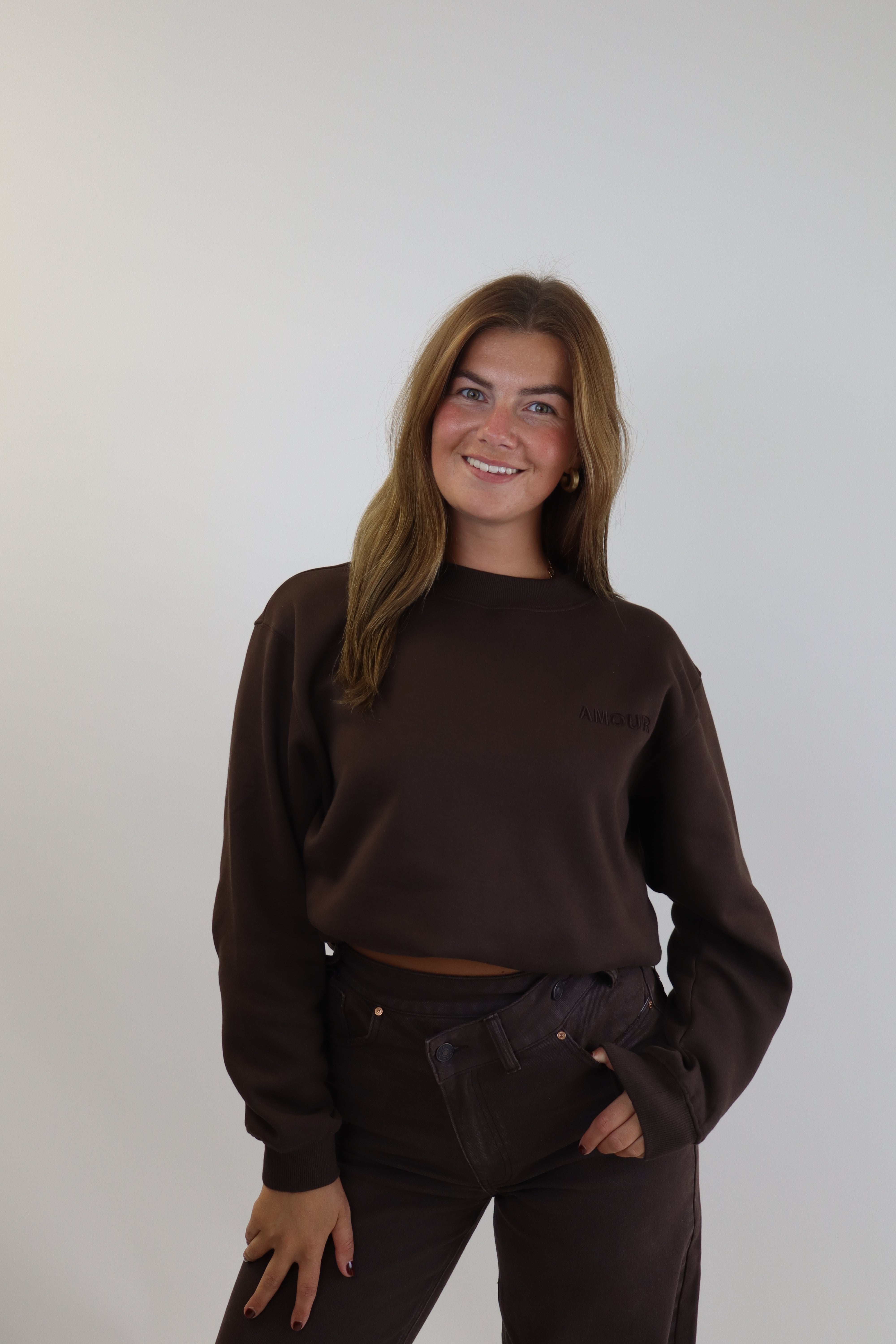 Amour Sweater - Brown