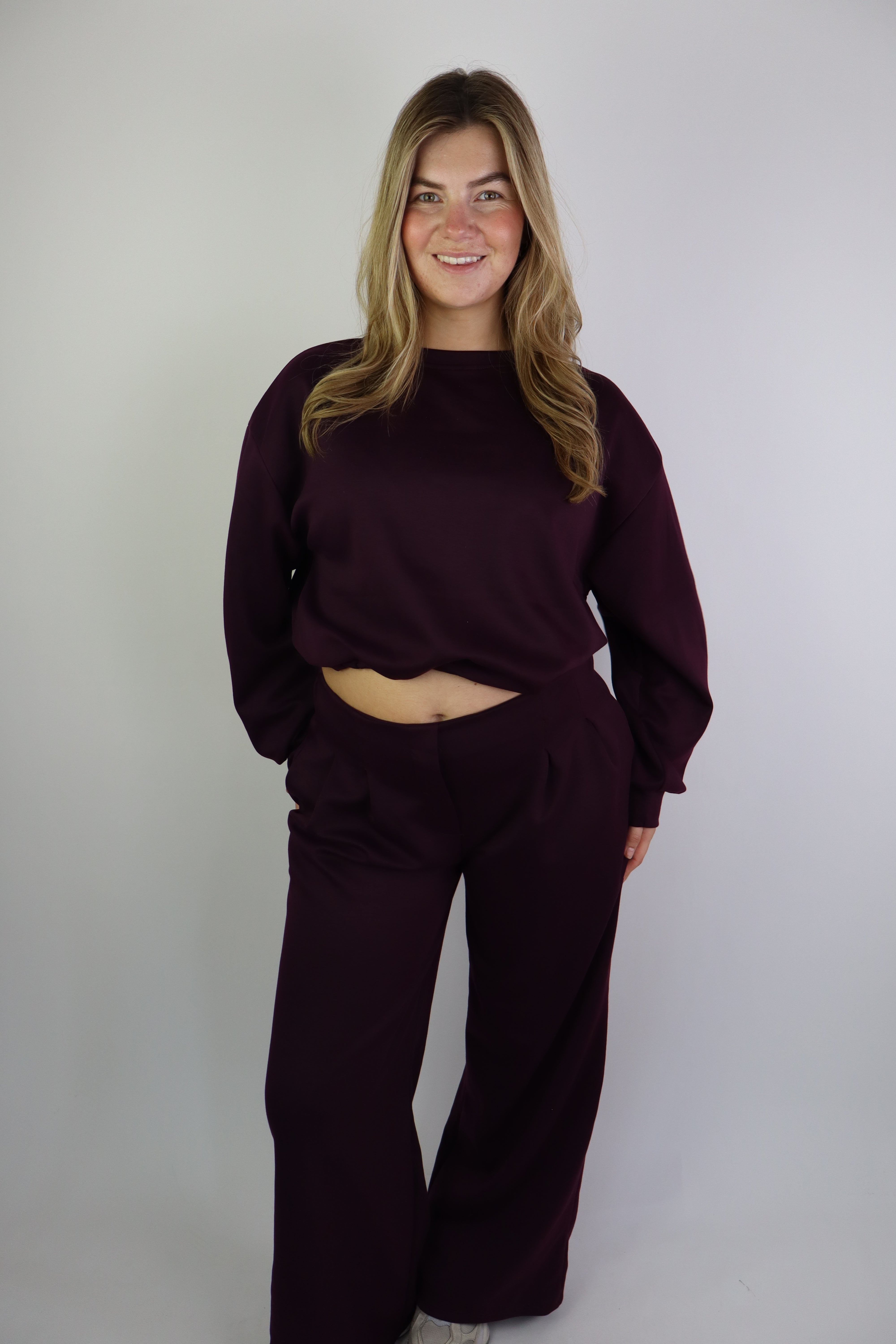 Romy Jogging Set Bordeaux