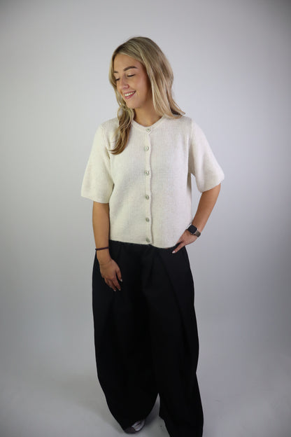 Jenna Knitted Top Off-White