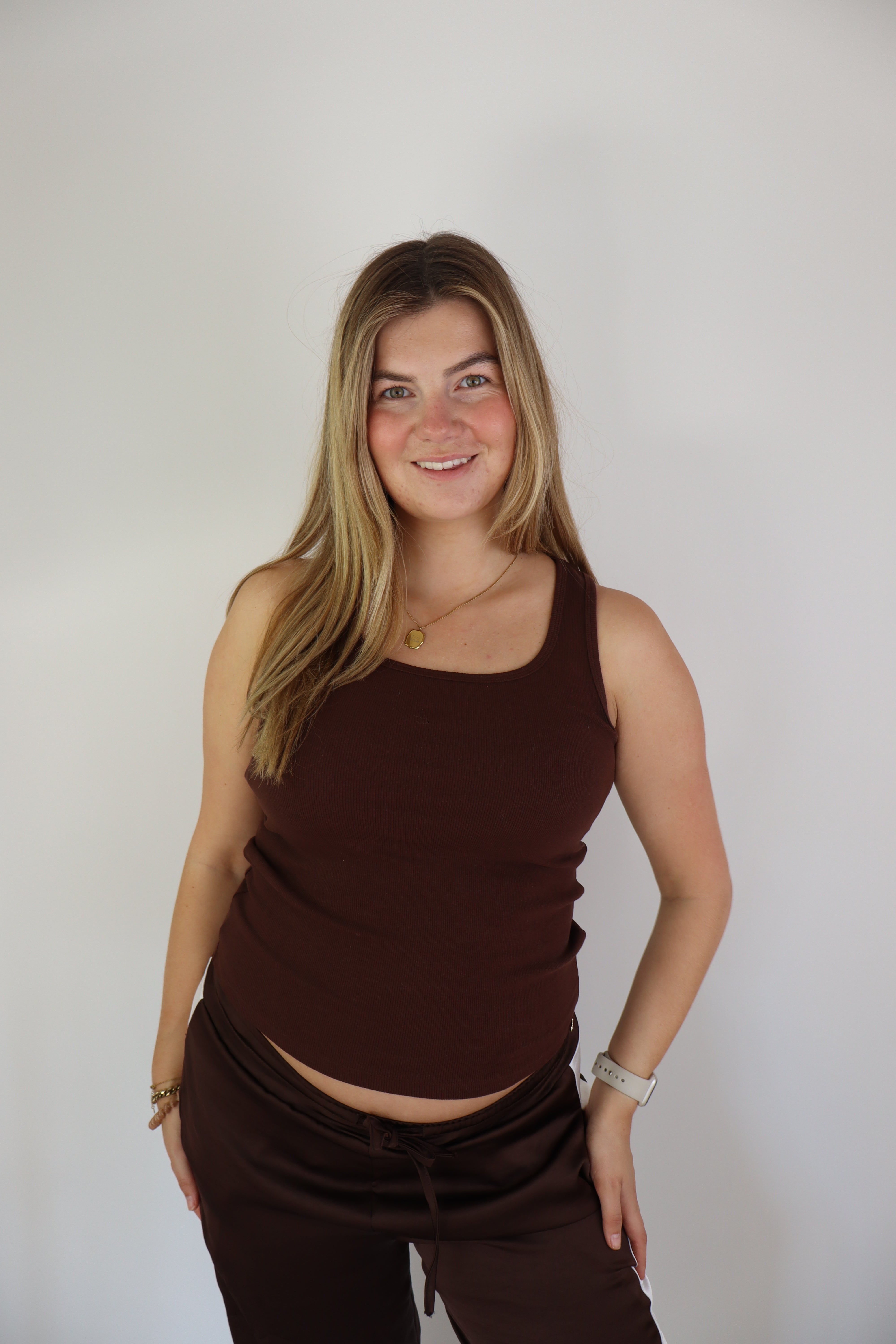 Ambika Essential Top Brown