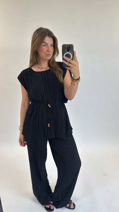 Fenna Two Piece Set Black