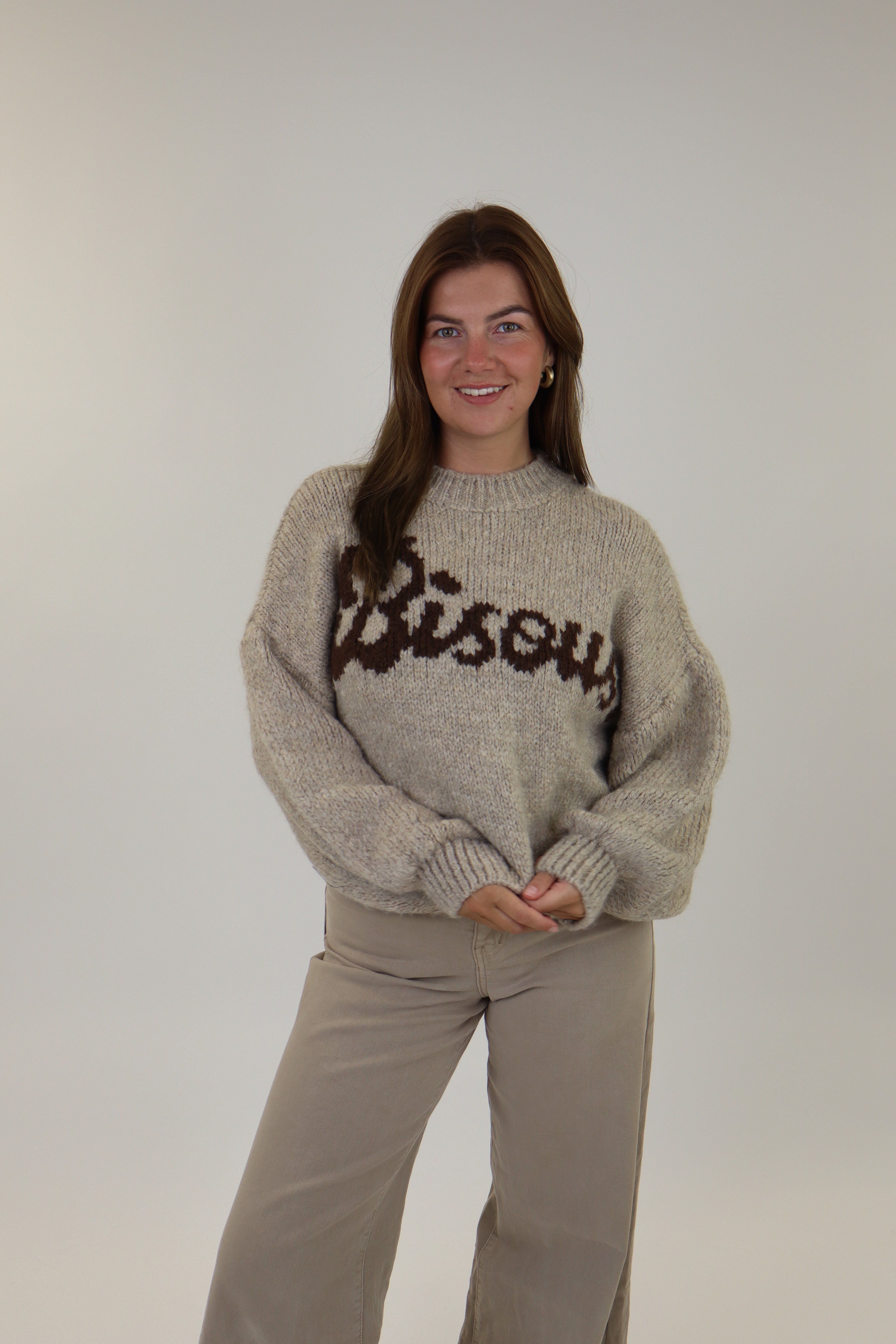 Bisous Sweater | Beige