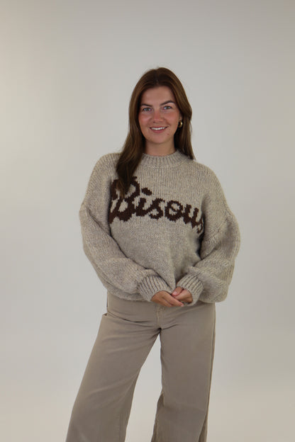 Bisous Sweater | Beige