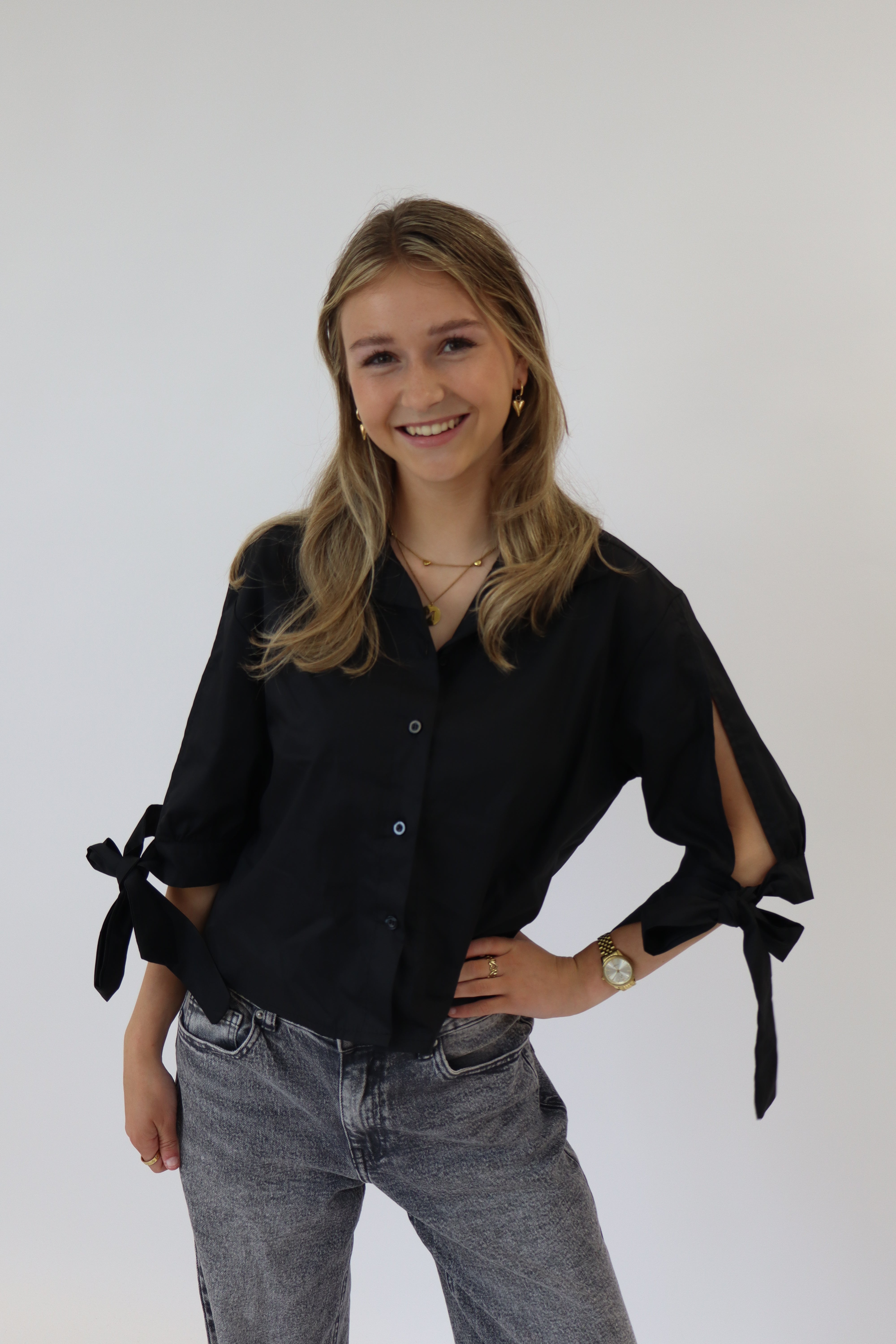 Blouse Danee Zwart