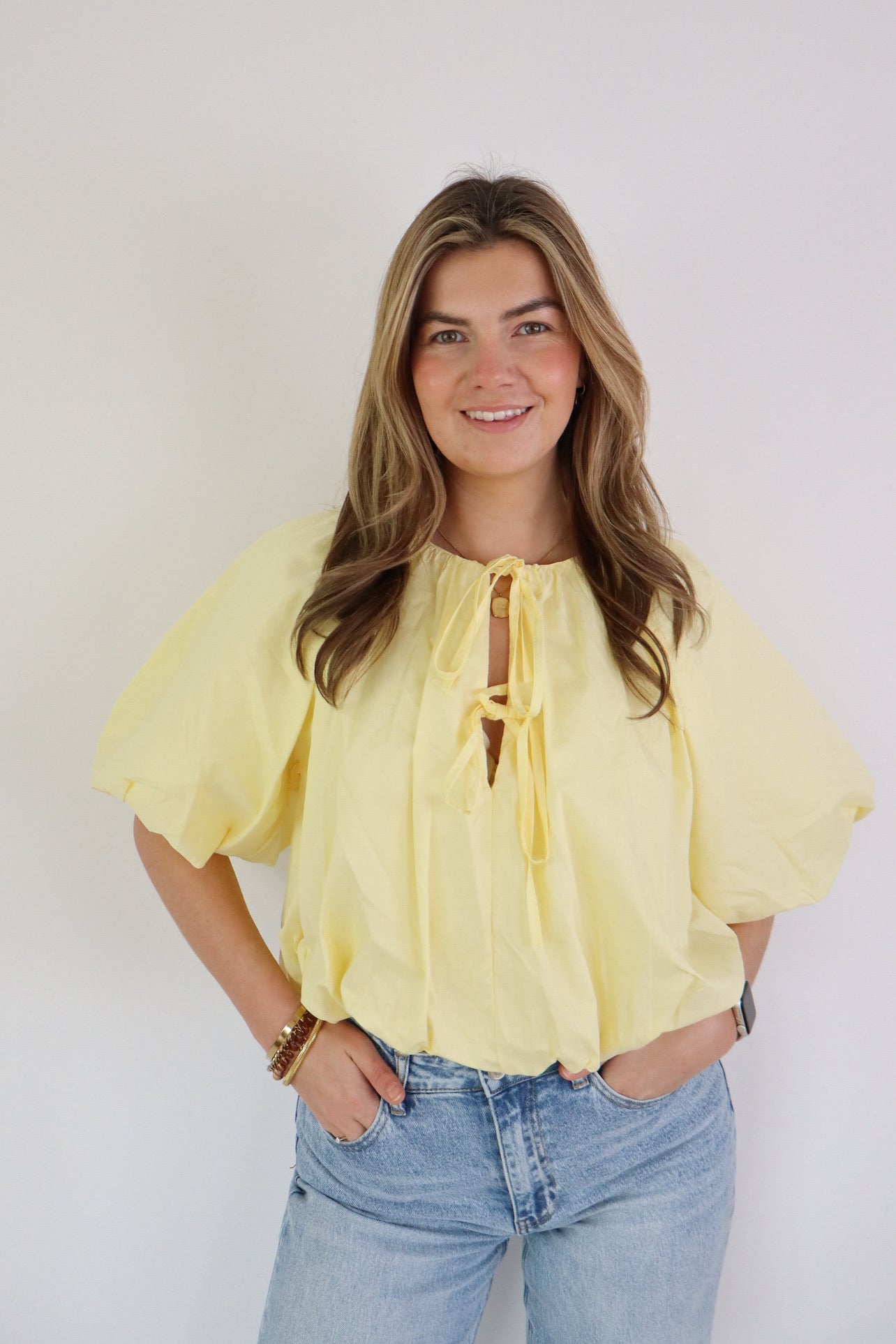 Rachel Blouse Yellow