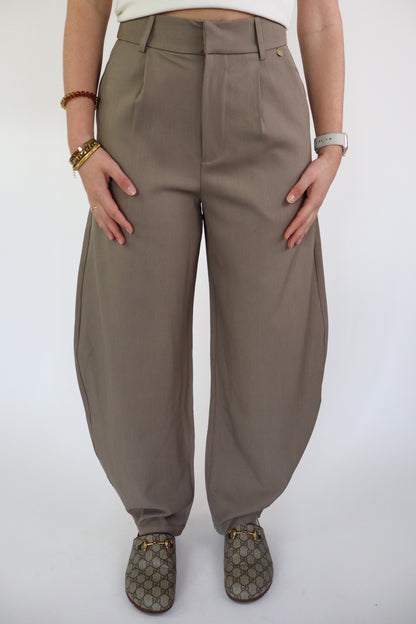NINA BALLOON PANTALON TAUPE