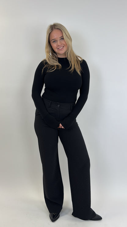 Glitter Pantalon Zwart