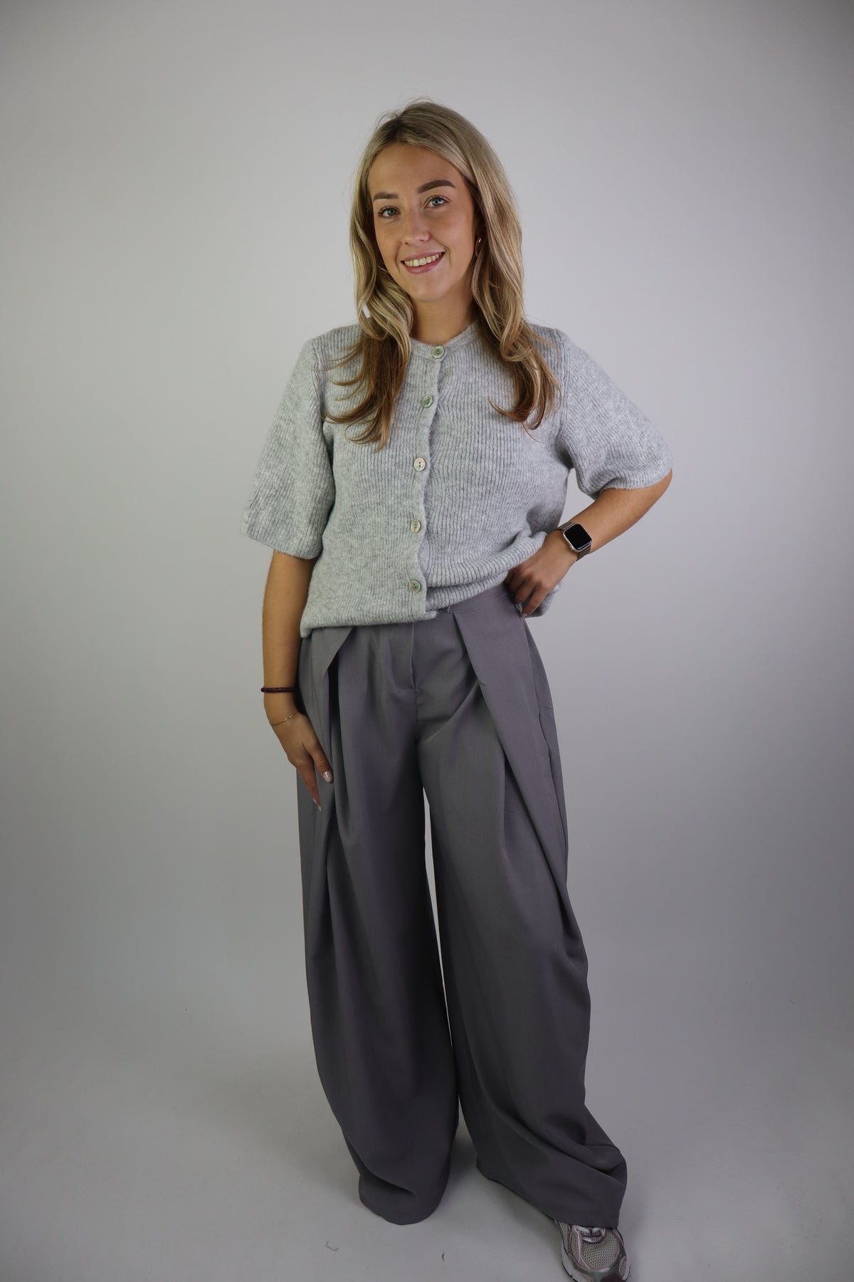 Joënne Baggy Pantalon Grey