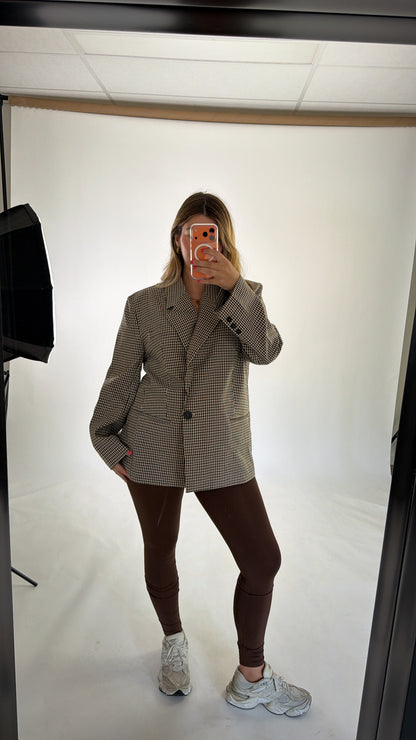 Linda Geruite Blazer Brown