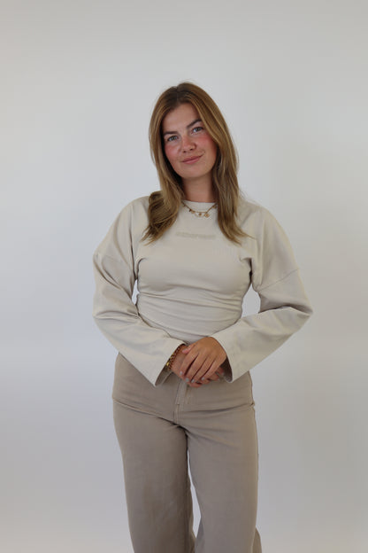 Redefined Long Sleeve - Beige