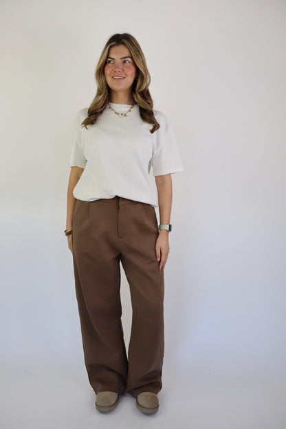 Jasmijn Jogging Pantalon Brown