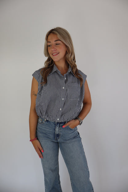 Anouska Blouse Navy
