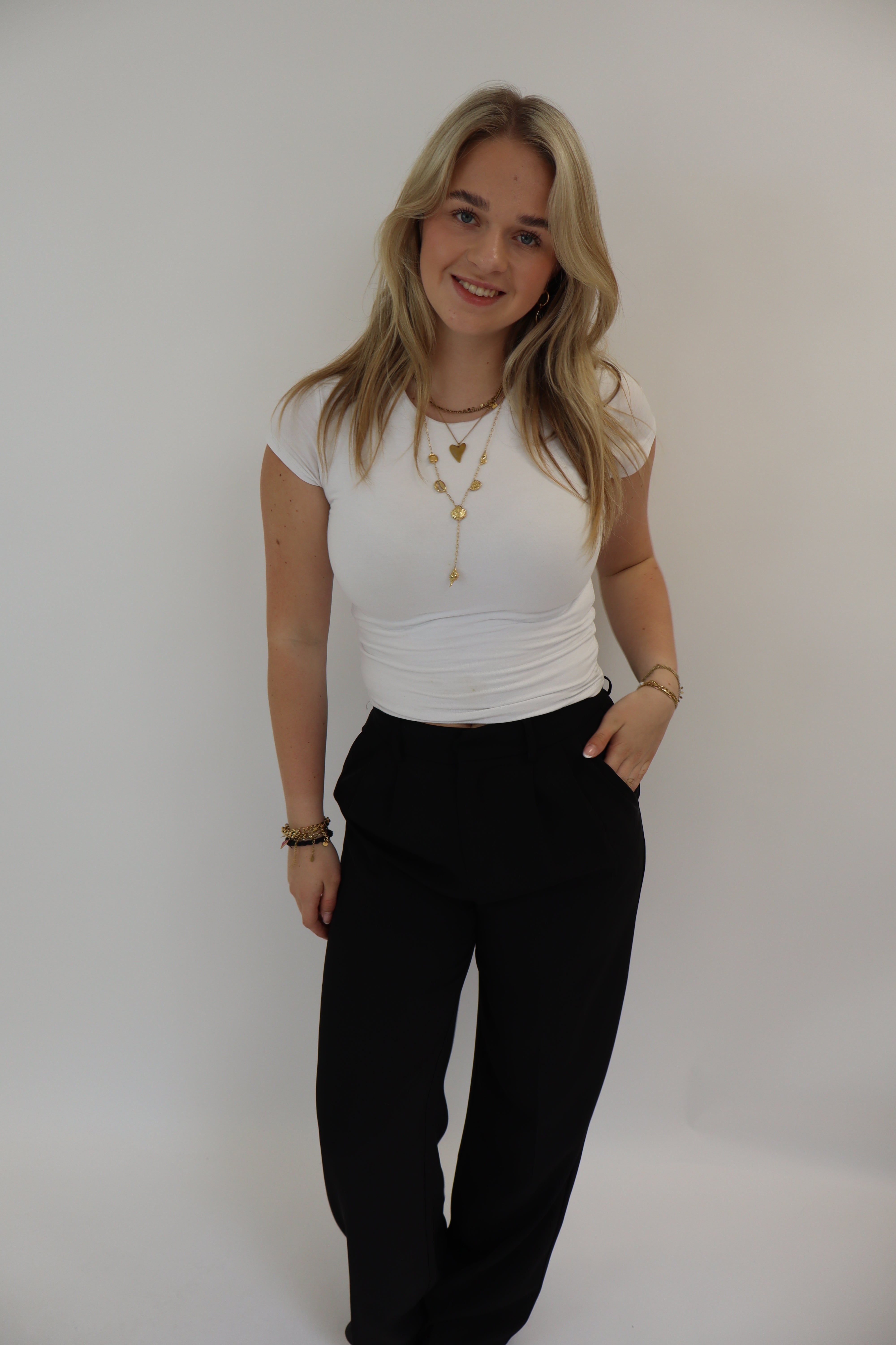 Yvette Pantalon Zwart