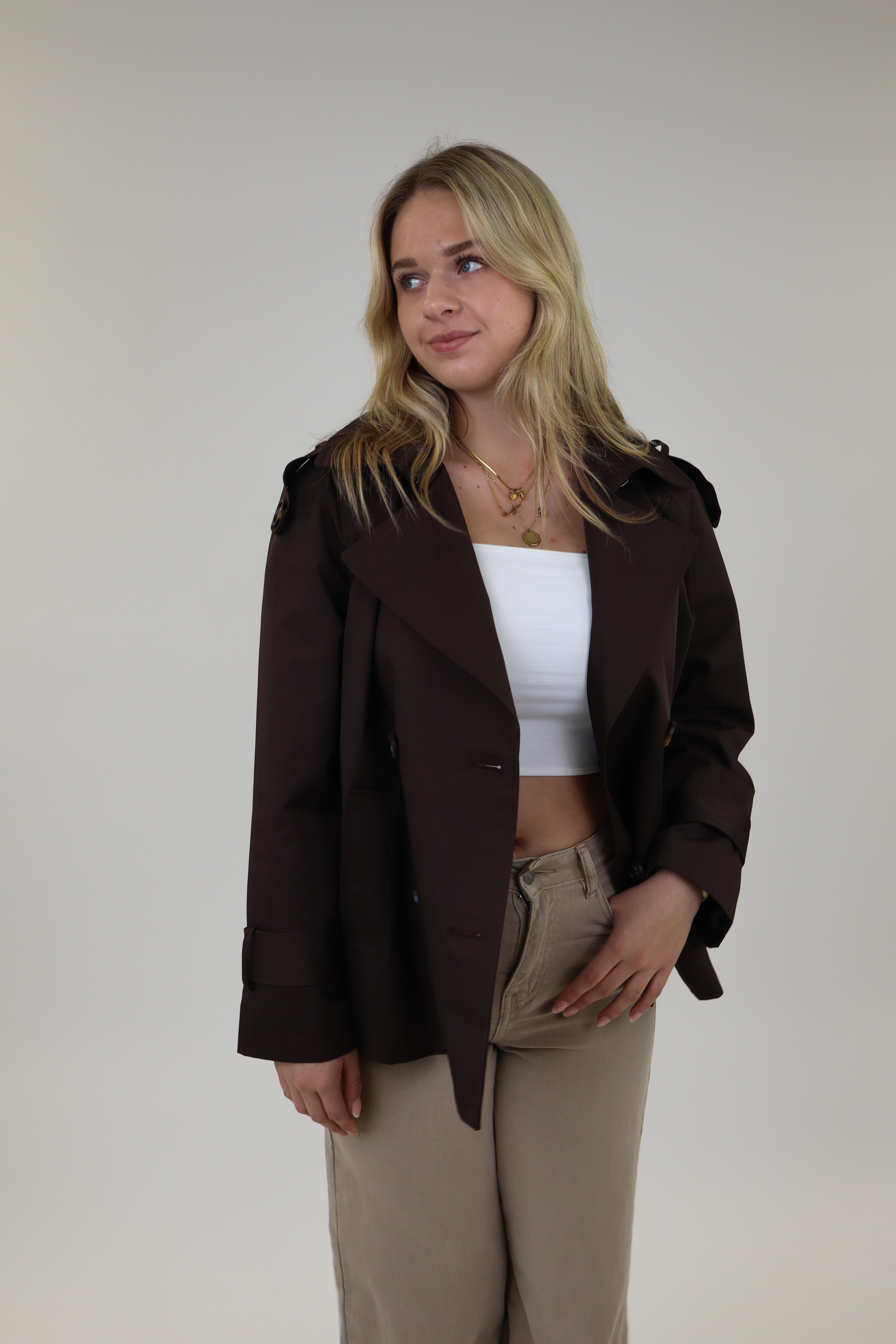 Maren Trench Coat | Brown 4215