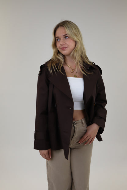 Maren Trench Coat | Brown 4215