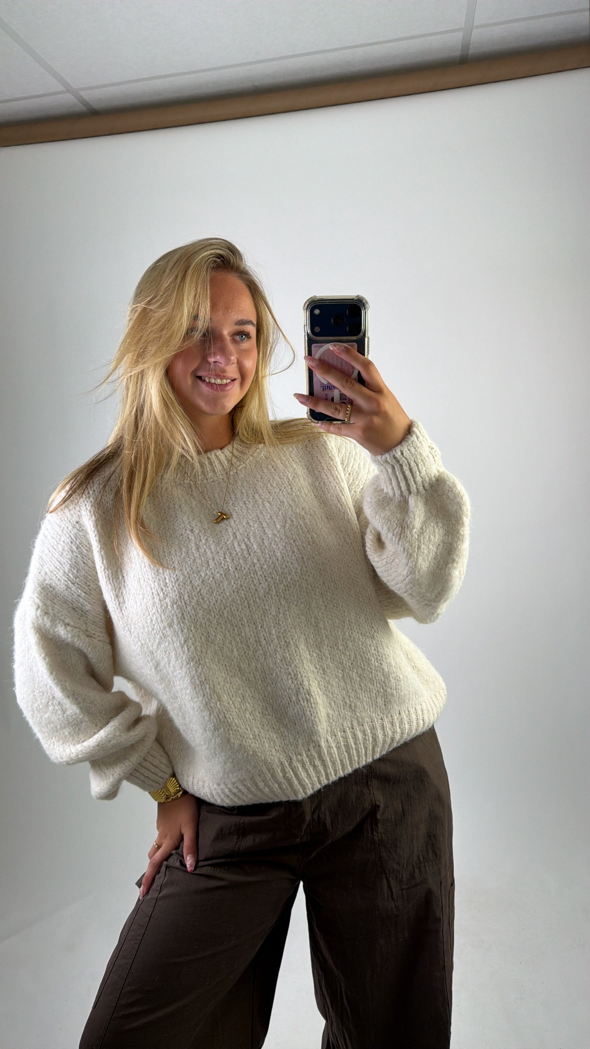 Mae Sweater Off White