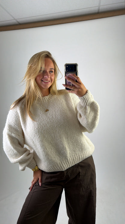Mae Sweater Off White