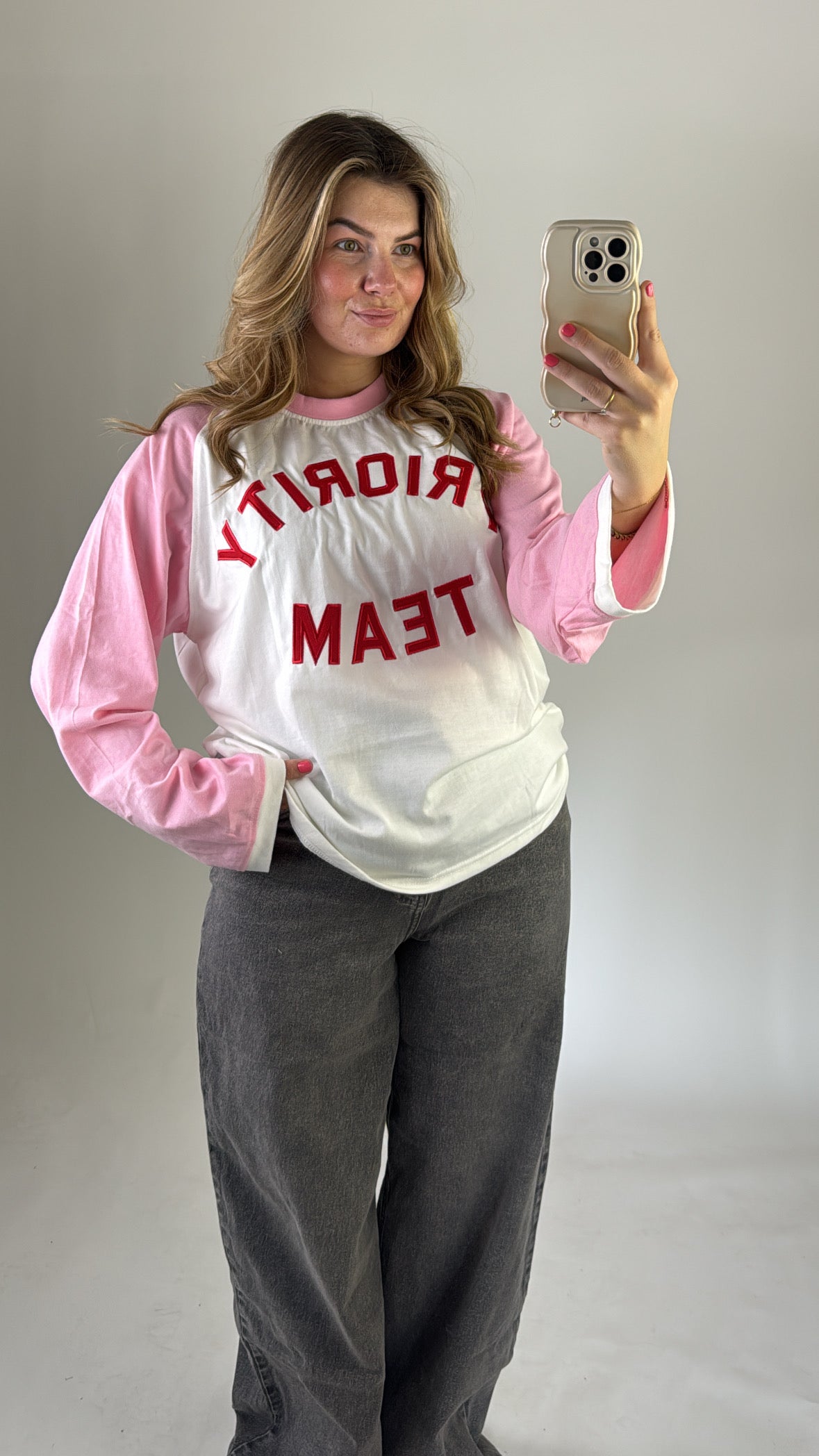 Priority Longsleeve Pink