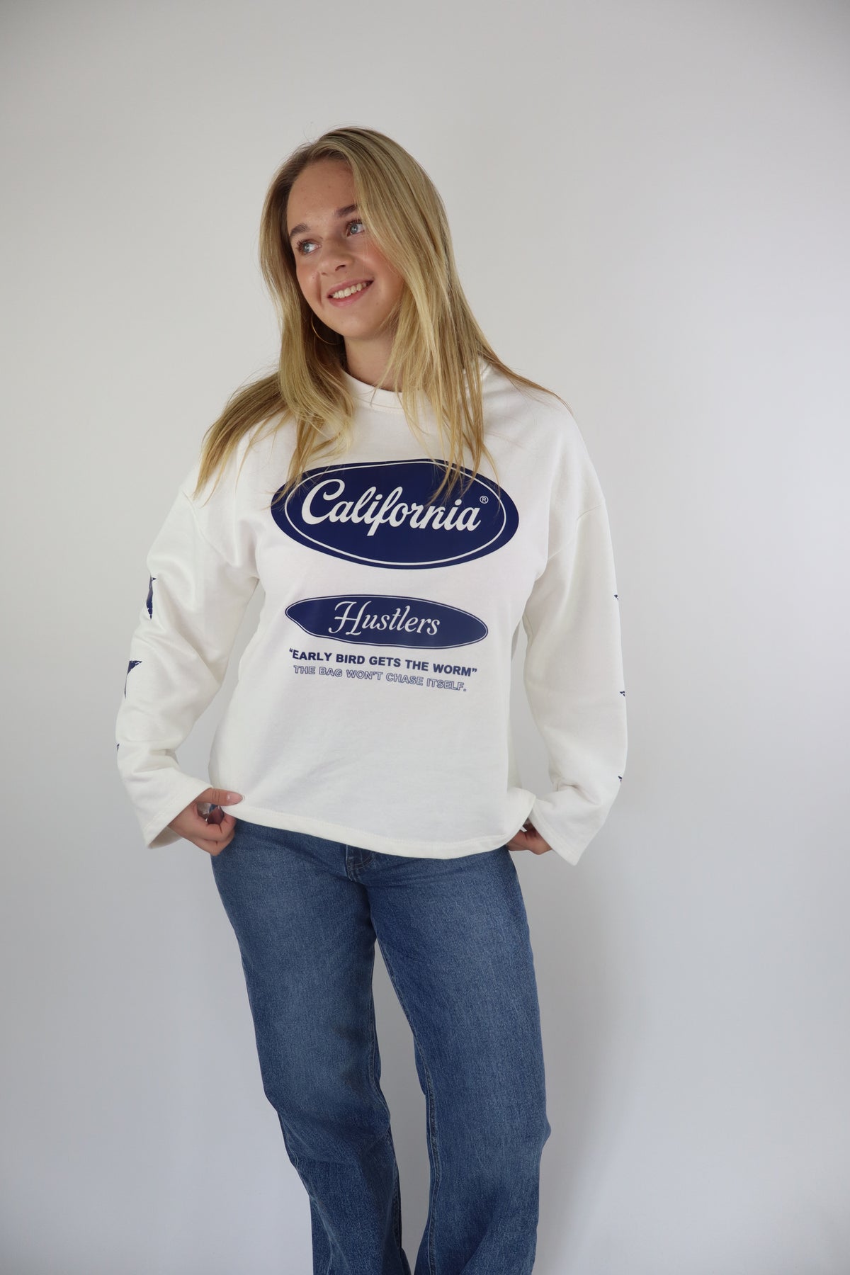 California Sweater White