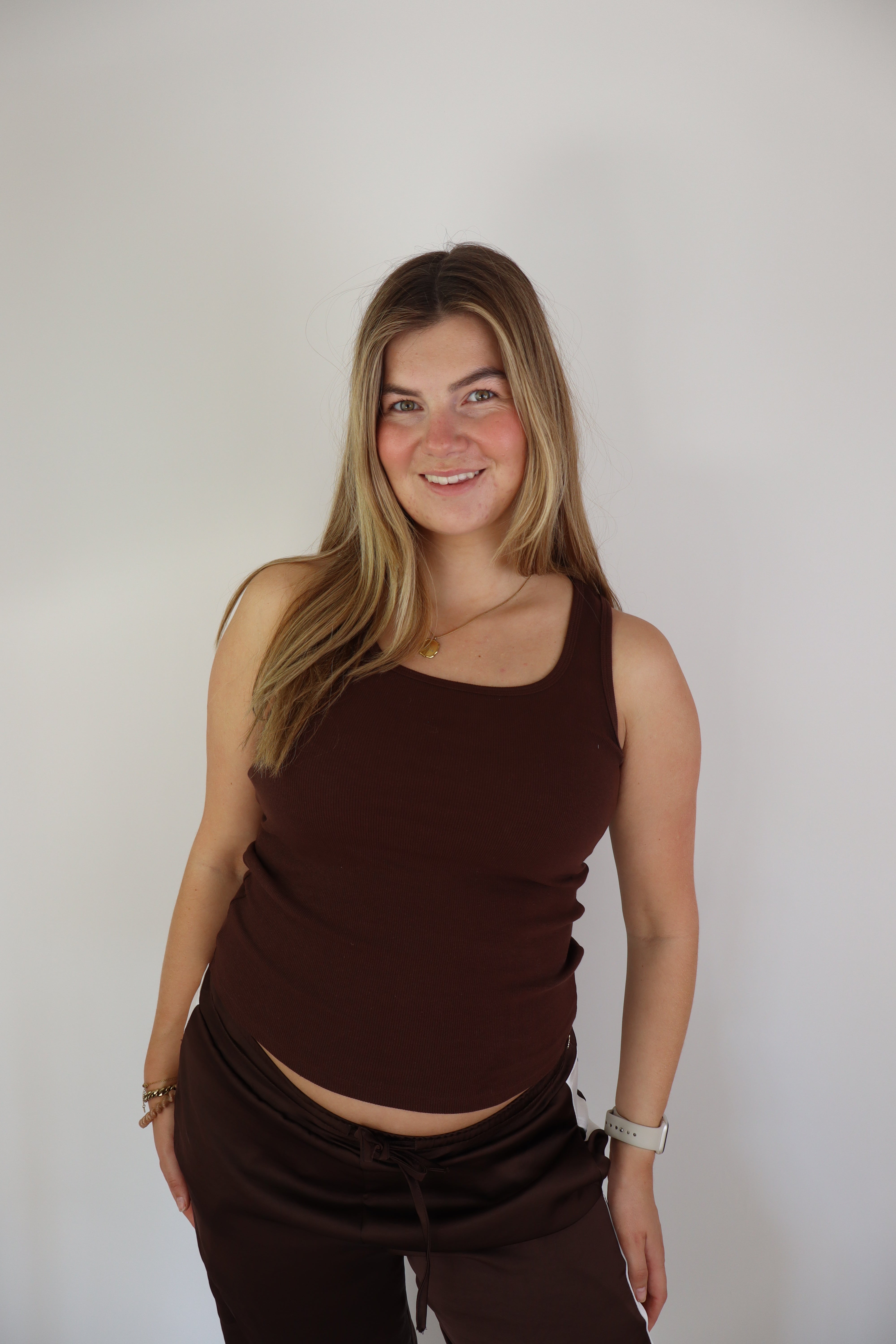 Ambika Essential Top Brown