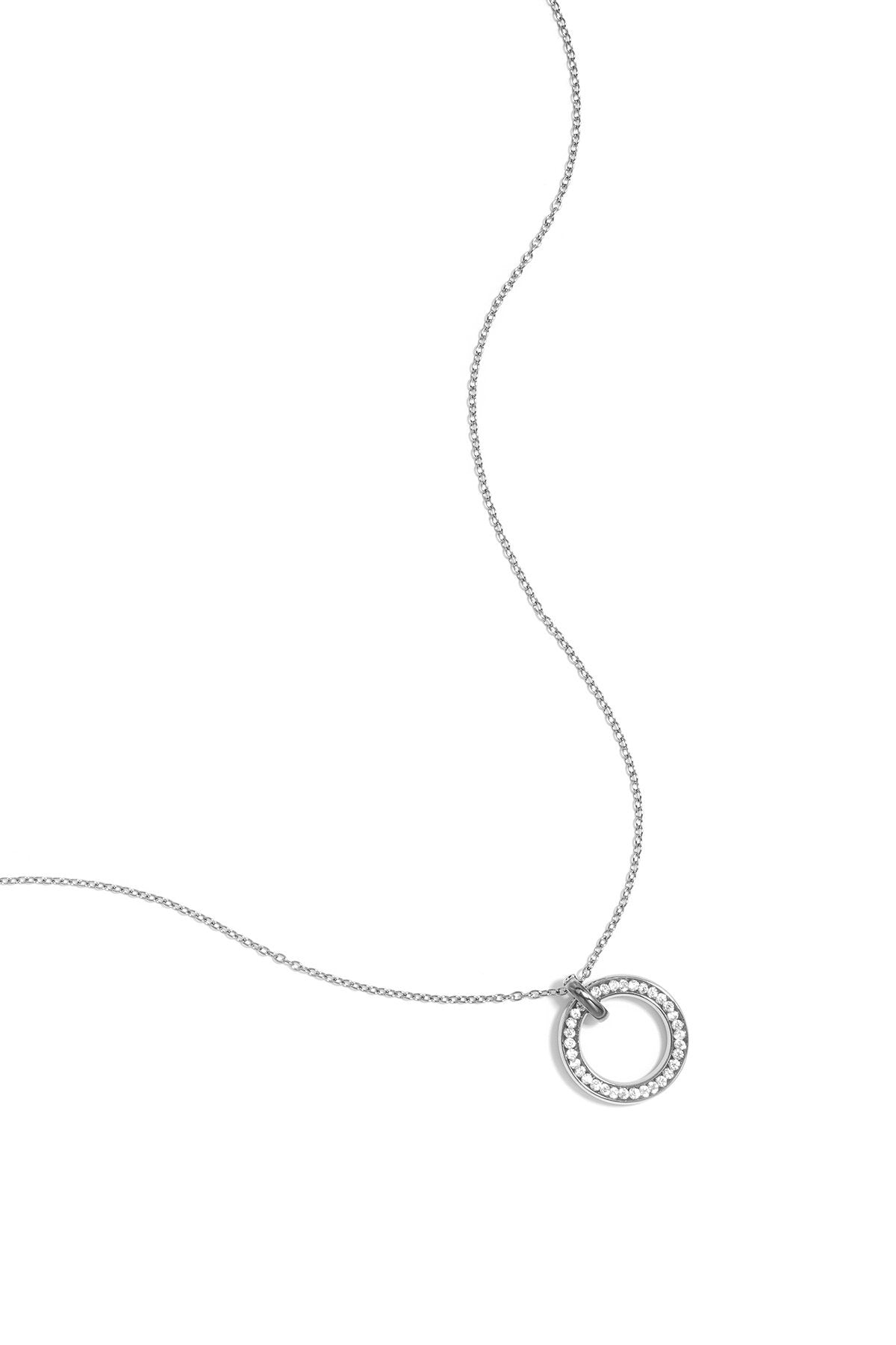 Circle Ketting Zilver