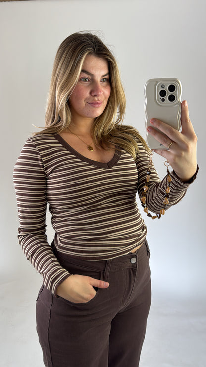 Evi Longsleeve Brown